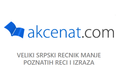 Srpski rečnik akcentovanih reči na internetu, sajt „Akcenat“