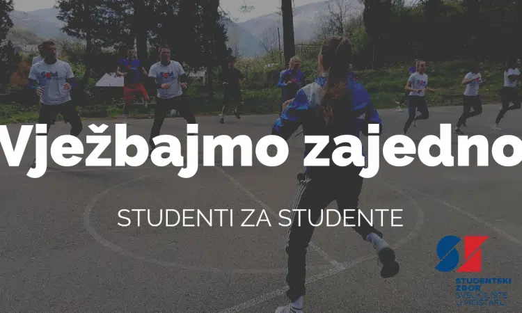 ‘Vježbajmo zajedno’ – besplatne grupne vježbe za mostarske studente