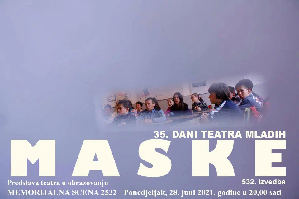 “MASKE” petog dana 35. Dana teatra mladih