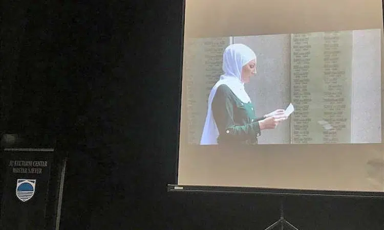 Program ‘Čitanje za Srebrenicu’ upriličen u Kulturnom centru u Potocima
