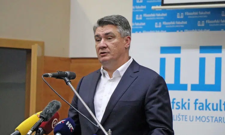 Milanović: Hrvatima ukradeno pravo biranja člana Predsjedništva BiH (VIDEO)