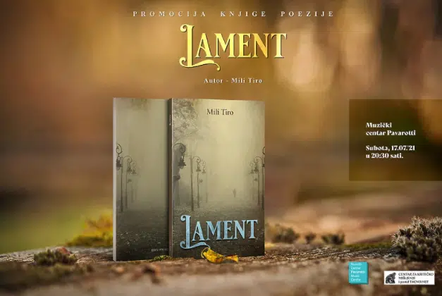 Promocija knjige “Lament” pjesnika Milija Tire uskoro u Mostaru
