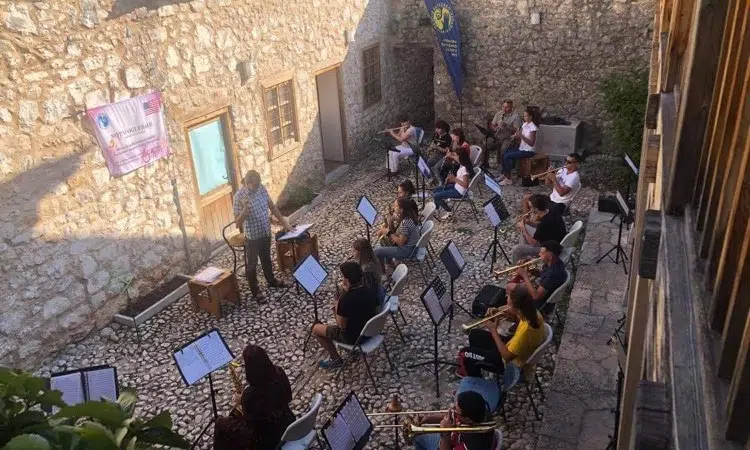 Mladi iz cijele BiH na petodnevnom kampu limene glazbe