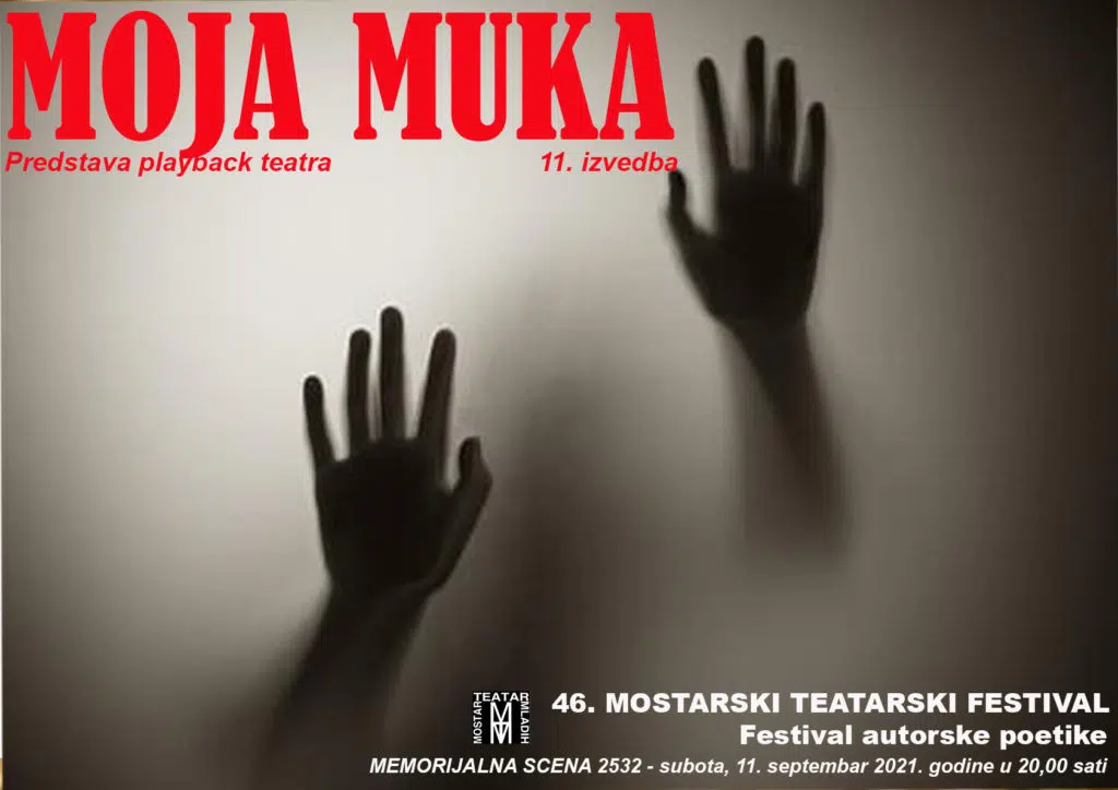 Večeras “MOJA MUKA” i predstavljanje poezije Emane Tabaković