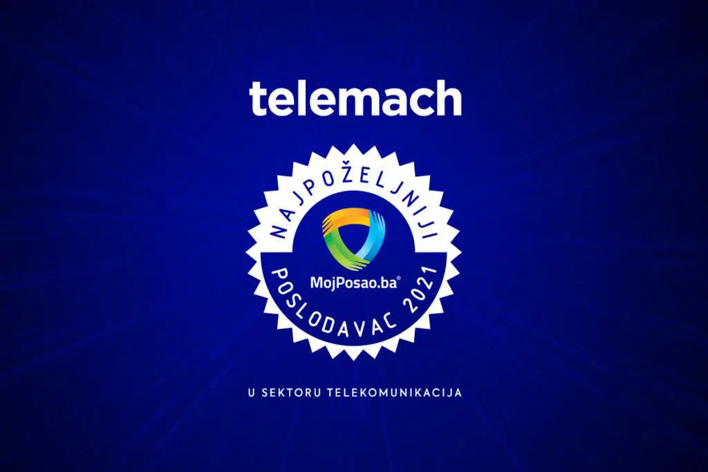 Telemach BH najpoželjniji poslodavac u telekomunikacijama u BiH
