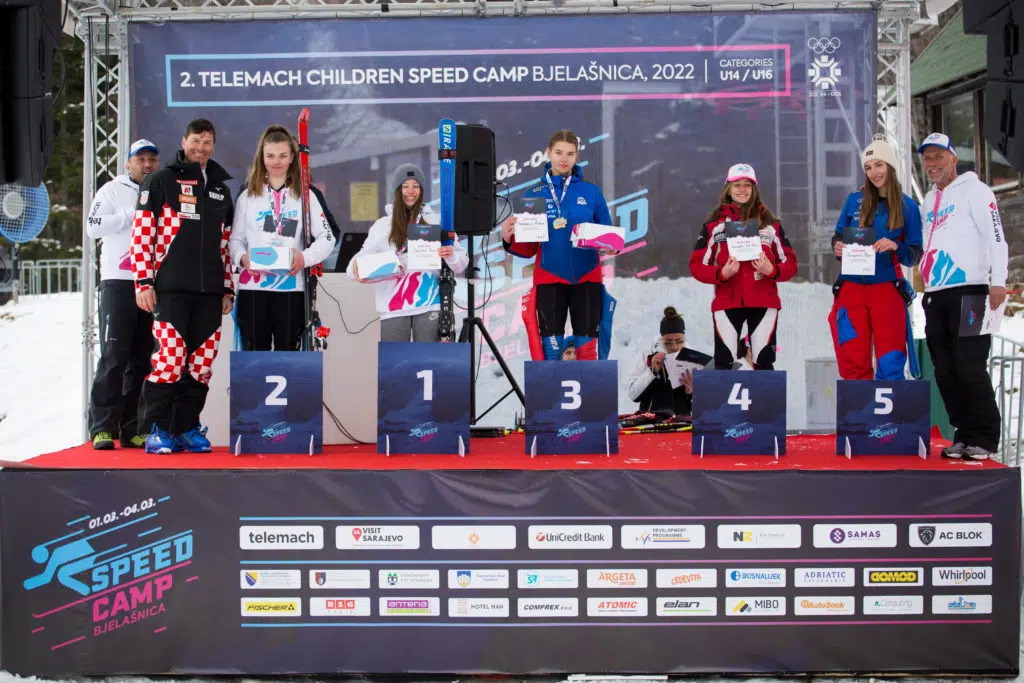 Na Bjelašnici završen međunarodni „Telemach Children Speed Camp 2022.“ Telemach Children Speed Camp