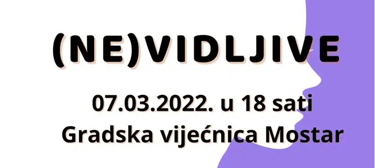 Inicijativa građanki i građana Mostara organizira performans ‘Nevidljive’