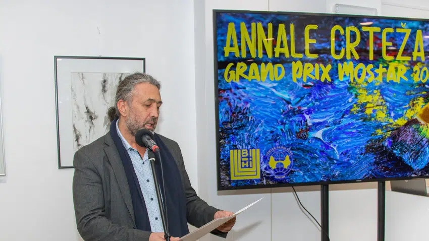 Otvaranje izložbe Annale crteža Grand prix Mostar