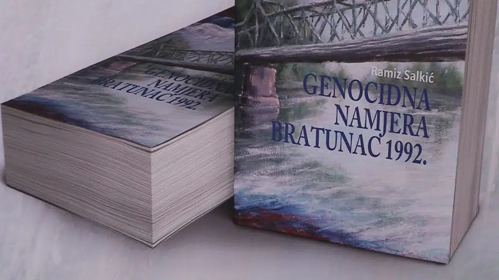 Promocija knjige „Genocidna namjera – Bratunac 1992.“ u Narodnoj biblioteci Mostar