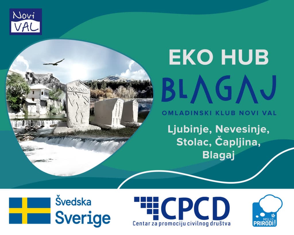 Eko HUB BLAGAJ/Novi Val najavljuje iduću akciju čišćenja na području područne škole u Vranjevićima