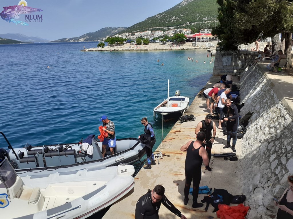 FOTO | Održana tradicionalna ronilačka eko-akcija čišćenja neumskog podmorja