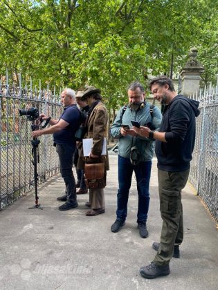 Hercegovačka ekipa snima film o Virgiliju u Parizu