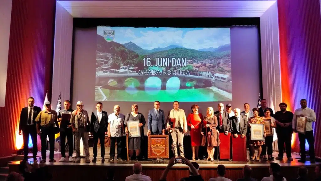 Dobitnici javnih priznanja u 2022.godini Grada Konjica