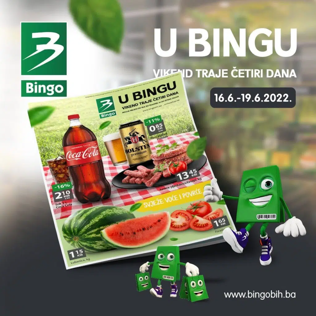 Vikend akcija u Bingu, omiljeni proizvodi po super cijenama