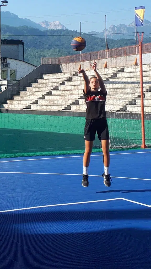 Lana Kudović : vrijedno treniram kako bih bila što spremnija na turniru u Sloveniji
