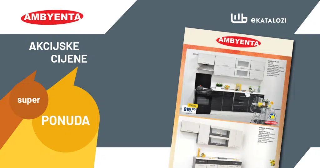 FISov Katalog namještaja ▷【Ambyenta】 JUL i AVGUST 2022 super cijene od 26.7. do 15.8.2022.