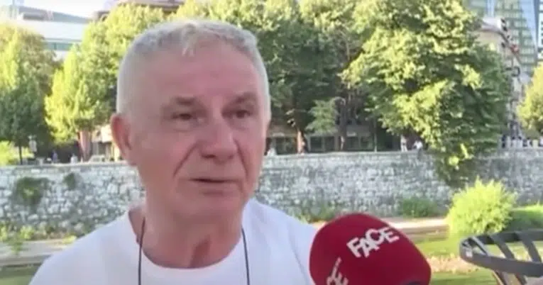 Prosvjednik u Sarajevu: Svi Hrvati stanu u dva vagona