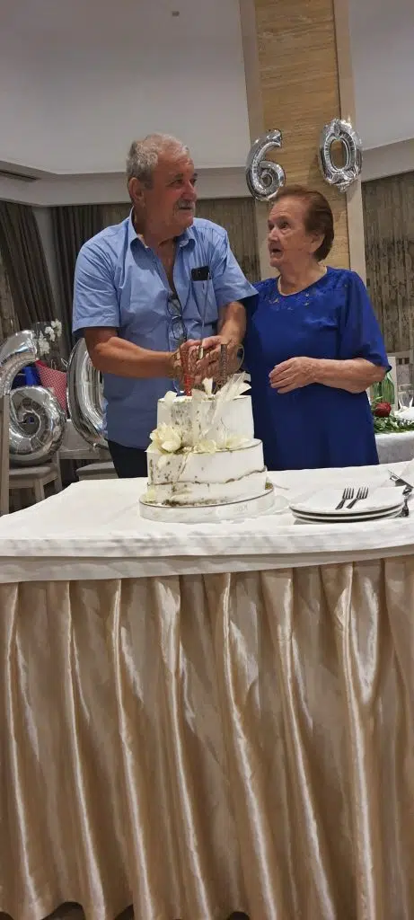 Radmila i Mladen Šetka proslavili 60. obljetnicu braka, dijamantni pir