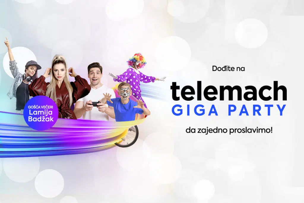 Telemach BH slavi GIGA gradove