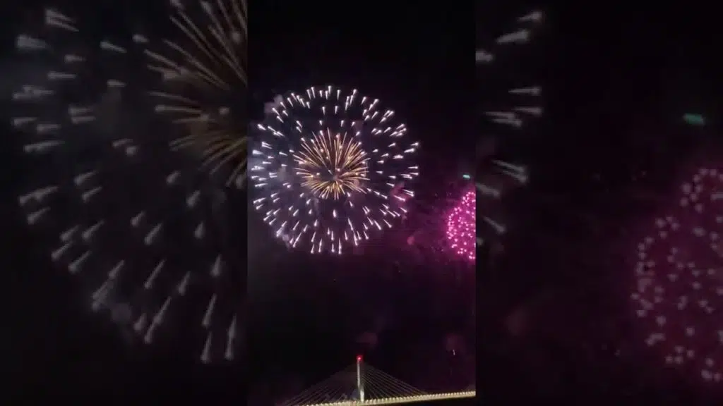 VIDEO | Pogledajte veličanstveni vatromet iznad Pelješkog mosta!