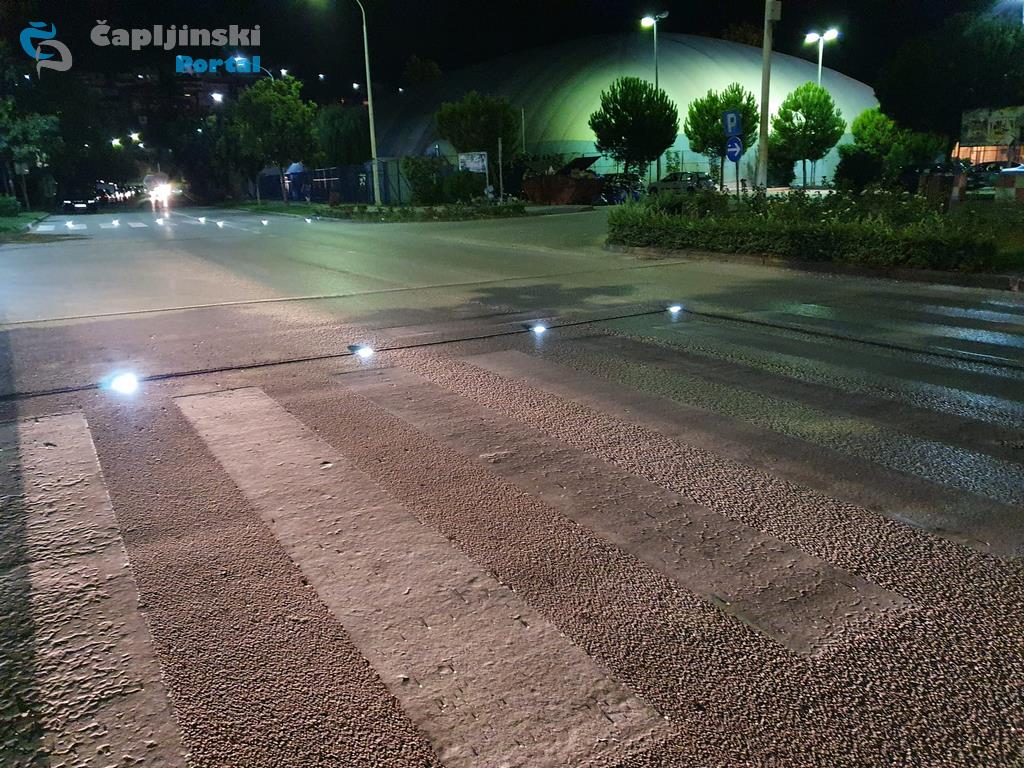 FOTO/VIDEO | Čapljina, grad za pješaka – na zebre postavljena nova LED rasvjeta