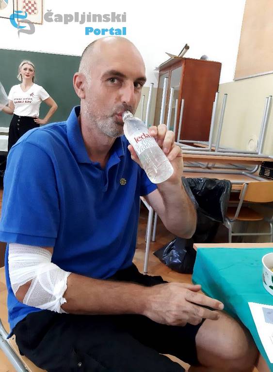 FOTO | Odličan odaziv na akciju dragovoljnog darivanja krvi u Čapljini