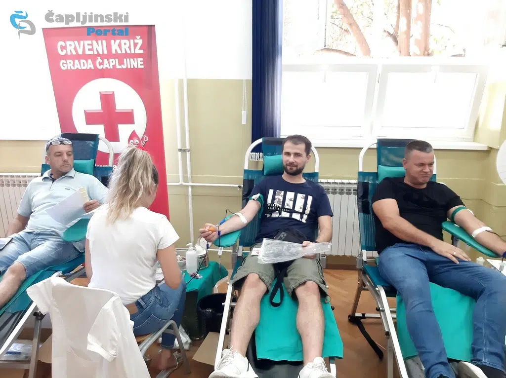 FOTO | Odličan odaziv na akciju dragovoljnog darivanja krvi u Čapljini