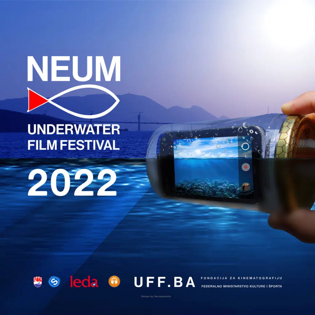 Neum 19. i 20. kolovoza domaćin Međunarodnog festivala podvodnog filma/ Neum Underwater Film Festival 2022