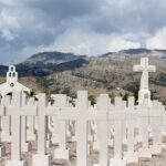 na groblju mira postavljeno 82 križa žrtvama drugog svjetskog rata i poraća iz općine grude
