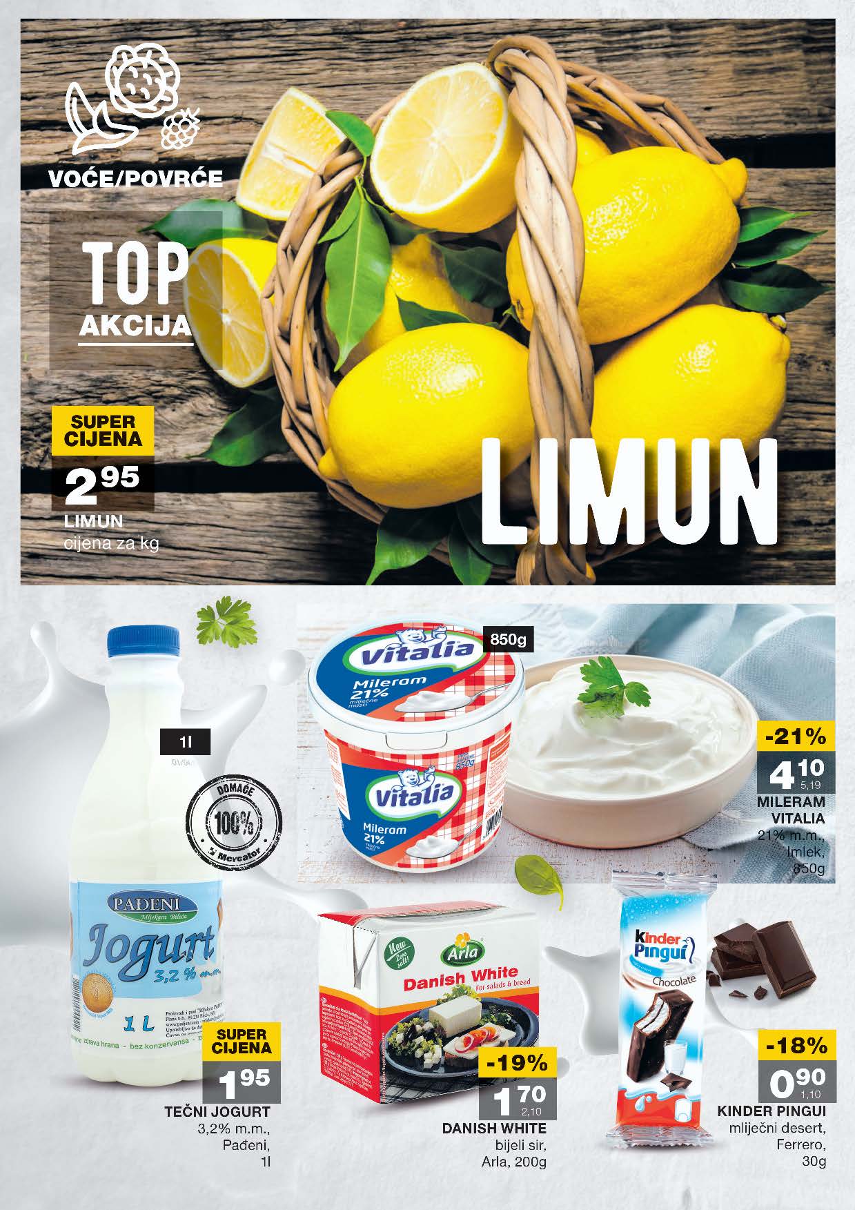 MERCATOR Super ponuda Banja Luka AVGUST 2022 od 22.8. do 4.9.2022. Page 2 MERCATOR Super ponuda Banja Luka AVGUST 2022 od 22.8. do 4.9.2022. Page 2