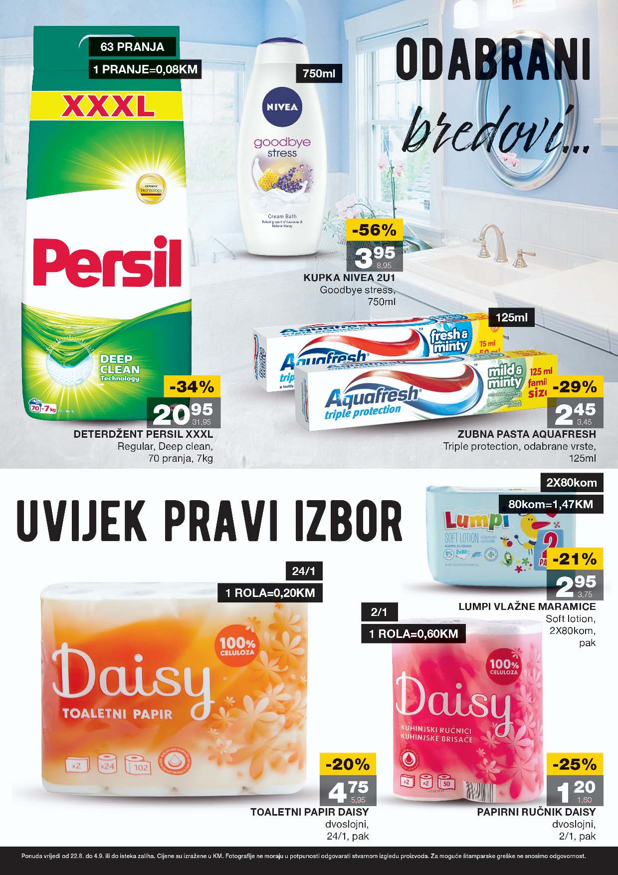 MERCATOR Super ponuda Banja Luka AVGUST 2022 od 22.8. do 4.9.2022. Page 4 MERCATOR Super ponuda Banja Luka AVGUST 2022 od 22.8. do 4.9.2022. Page 4