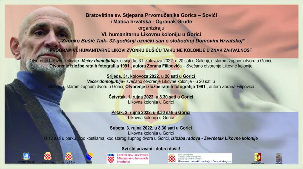 VI. Humanitarna Likovna kolonija Zvonko Bušić Taik
