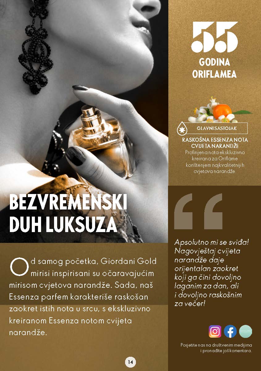 ORIFLAME katalog BIH AVGUST 2022 ekatalozi.com super snizenje do 13.9.2022. Page 014
