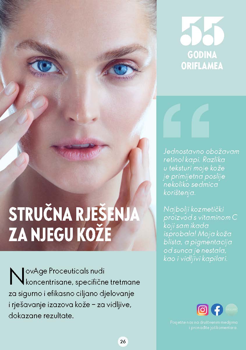 ORIFLAME katalog BIH AVGUST 2022 ekatalozi.com super snizenje do 13.9.2022. Page 026