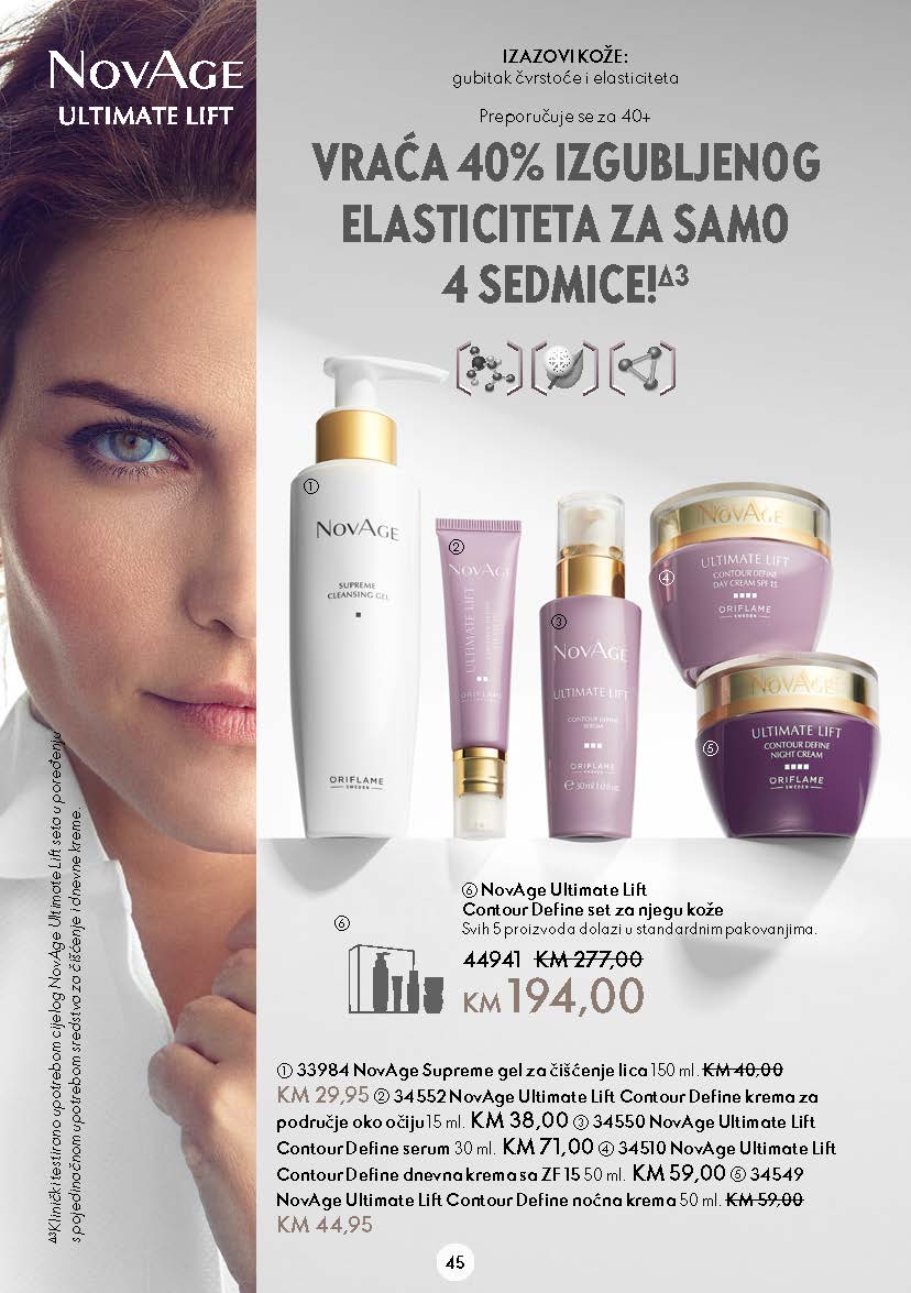 ORIFLAME katalog BIH AVGUST 2022 ekatalozi.com super snizenje do 13.9.2022. Page 045