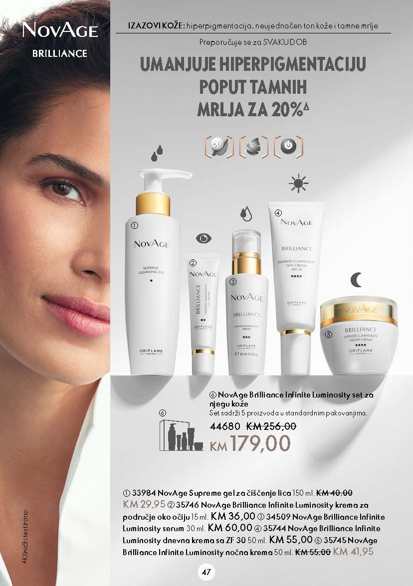 ORIFLAME katalog BIH AVGUST 2022 ekatalozi.com super snizenje do 13.9.2022. Page 047