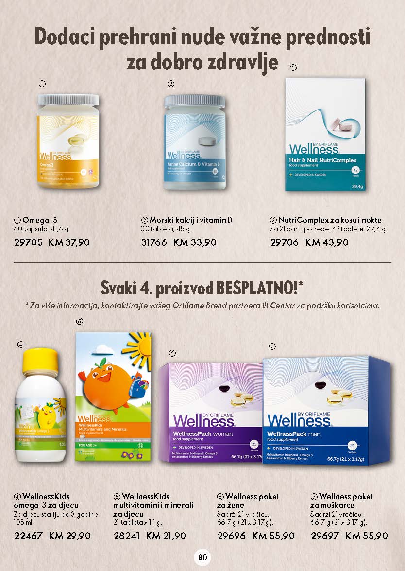 ORIFLAME katalog BIH AVGUST 2022 ekatalozi.com super snizenje do 13.9.2022. Page 080