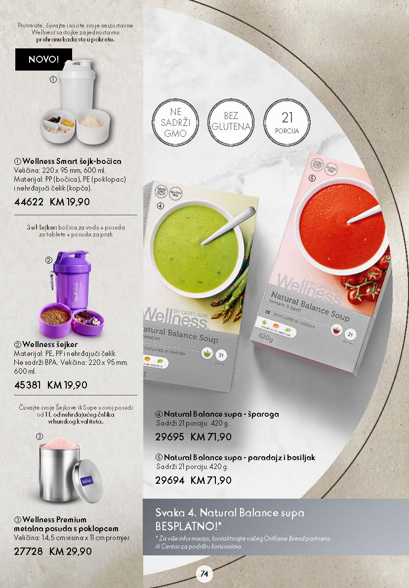 ORIFLAME katalog BIH AVGUST 2022 ekatalozi.com super snizenje do 13.9.2022. Page 074