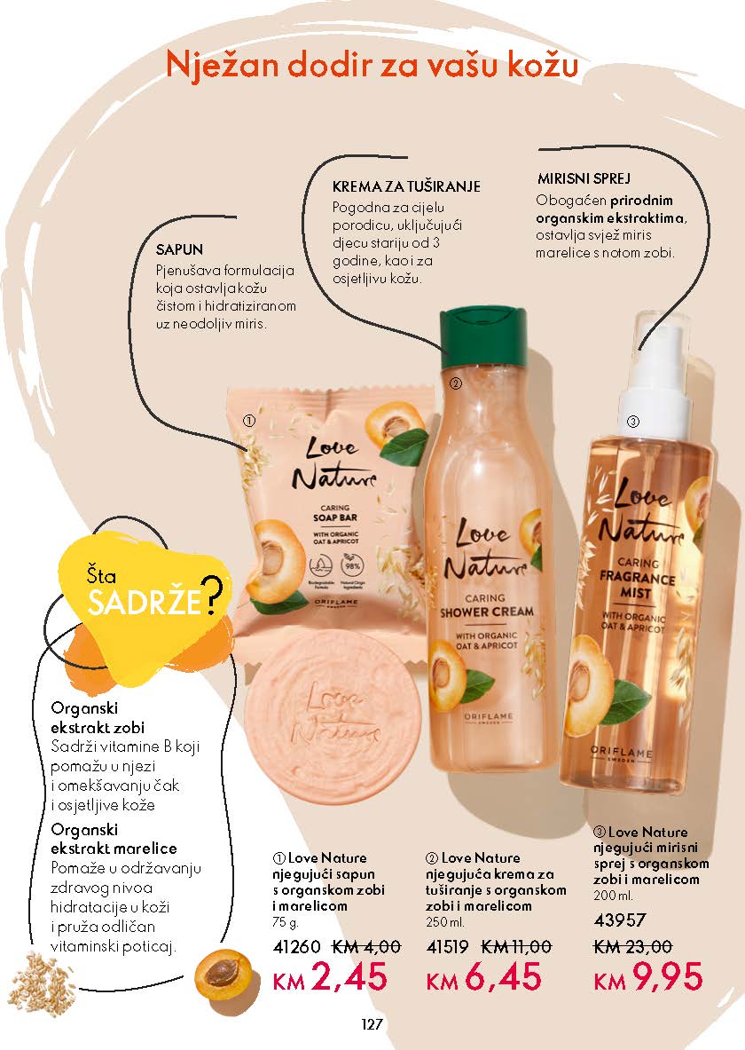 ORIFLAME katalog BIH AVGUST 2022 ekatalozi.com super snizenje do 13.9.2022. Page 127