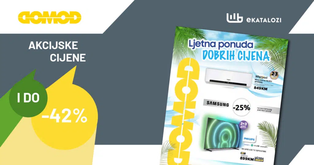 DOMOD Katalog JUL 2022 【SNIŽENJE do 42%】JUL 2022 NOVO sniženje do 28.7.2022.