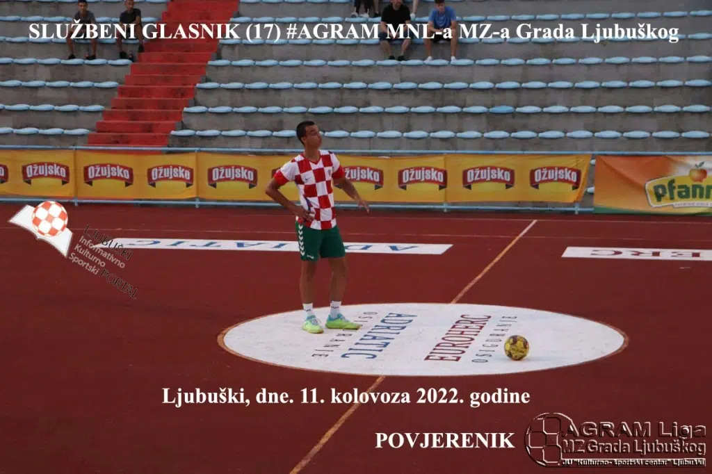 Službeni Glasnik (17) AGRAM MNL-a MZ-a Grada Ljubuškog