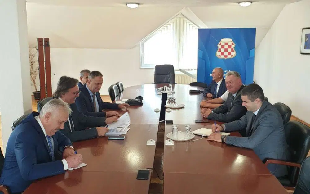 Izaslanstvo VSTV-a BiH posjetilo predstavnike Vlade HBŽ-a