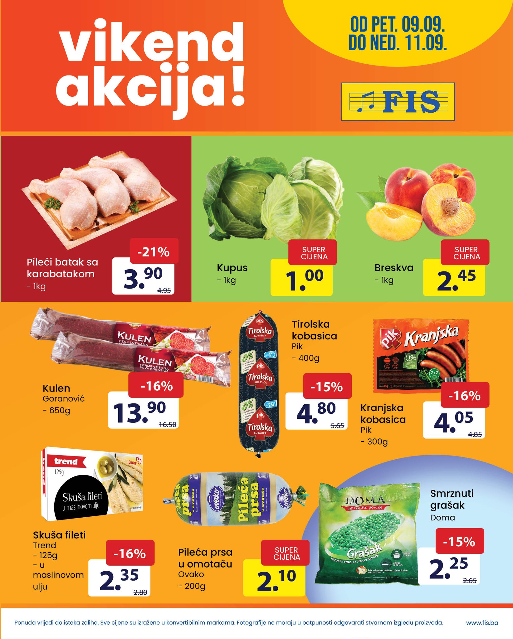 FIS vikend akcija SEPTEMBAR 2022 ekatalozi.com novo snizenje od 9.9. do 11.9.2022 2 FIS vikend akcija SEPTEMBAR 2022 ekatalozi.com novo snizenje od 9.9. do 11.9.2022 2