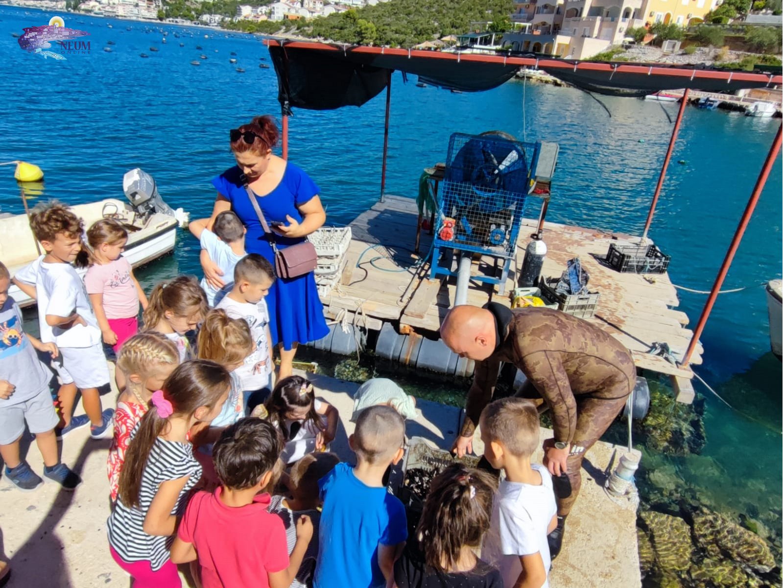 FOTO | Neumski mališani upoznavali podmorje i njegove stanovnike