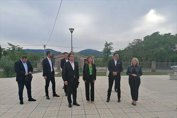 Borjana Krišto na druženju s dužnosnicima u Ljubuškom