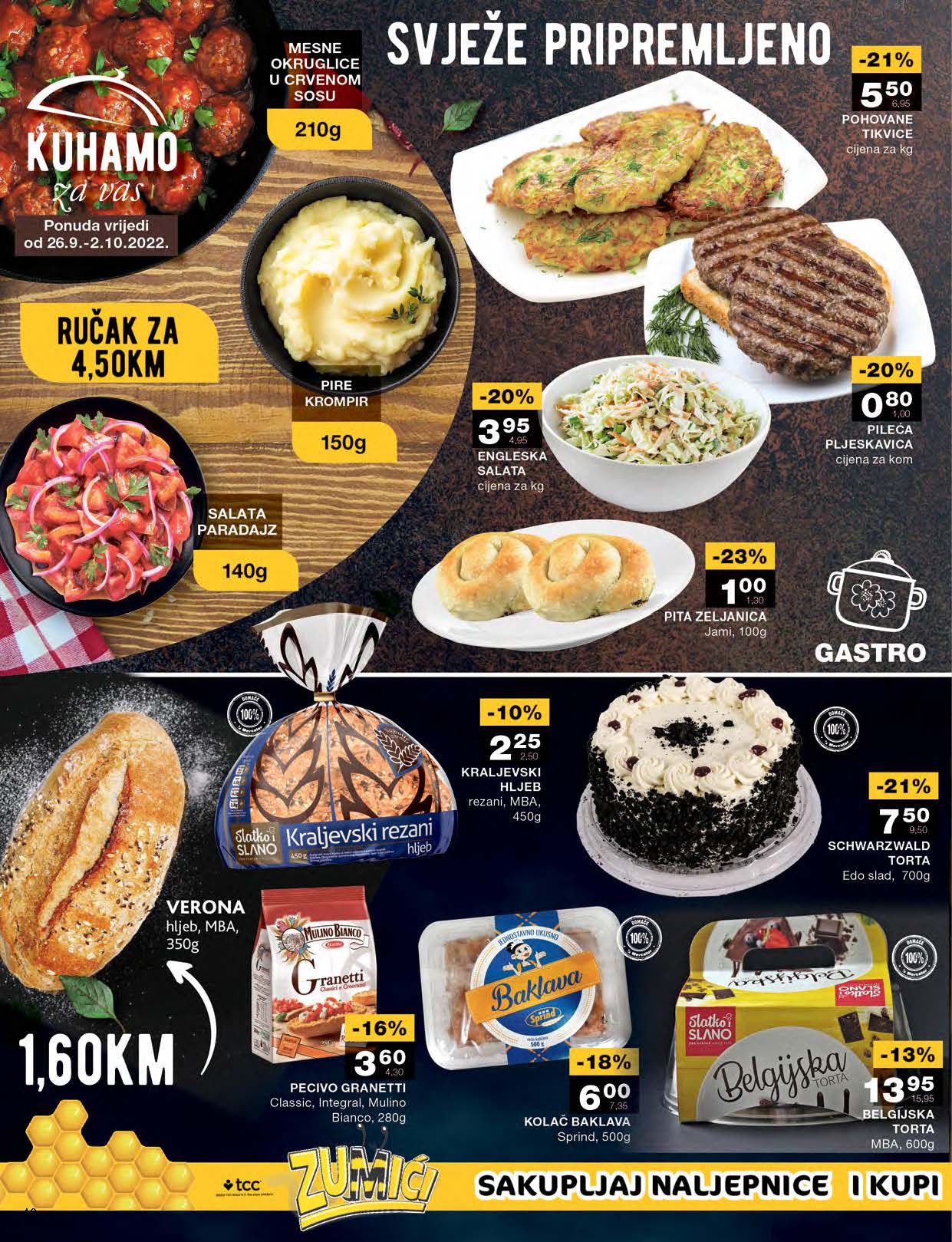 MERCATOR redovni katalog SEPTEMBAR i OKTOBAR 2022 nova akcija od 26.9. do 9.10.2022. Page 12