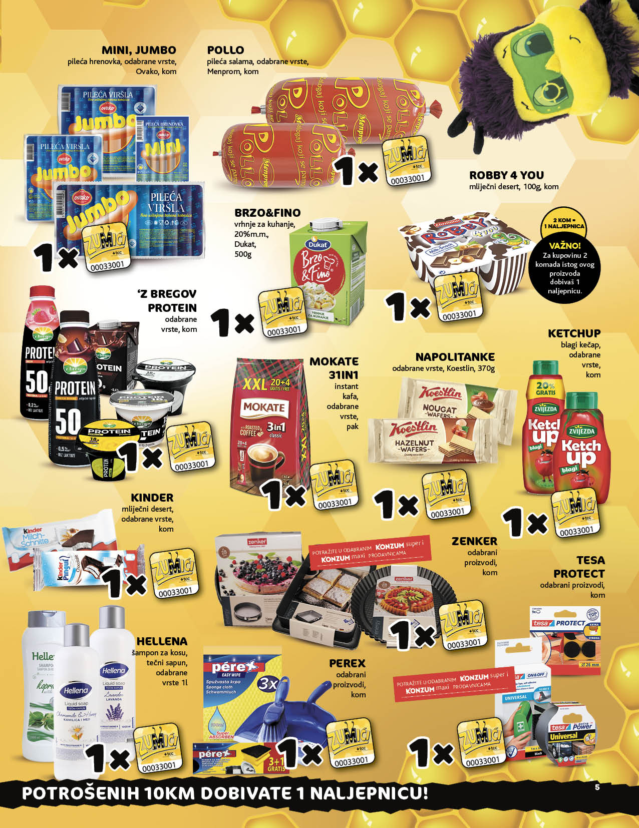 KONZUM redovni katalog SEPTEMBAR i OKTOBAR 2022 nove cijene od 26.9. do 9.10.2022. Page 05