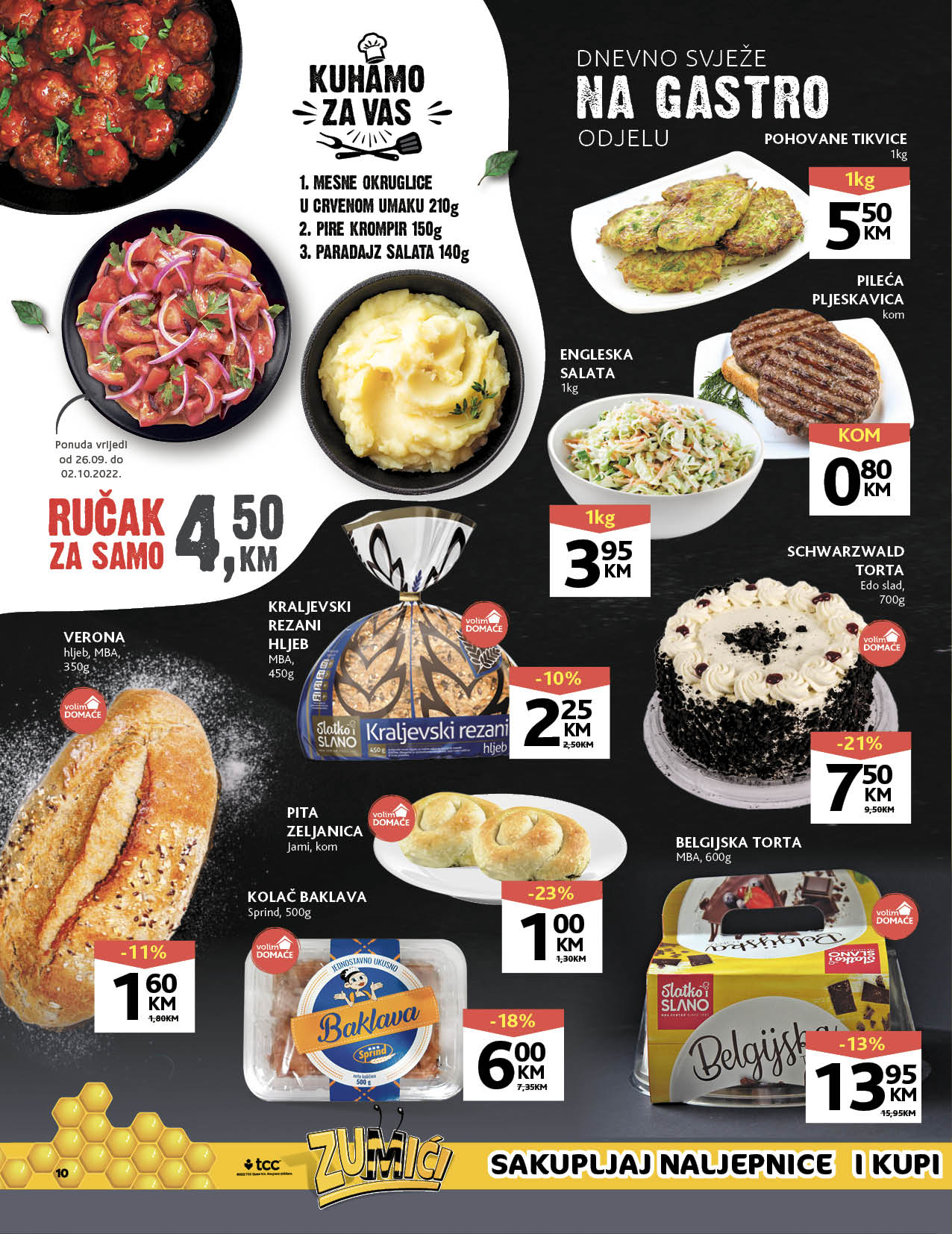 KONZUM redovni katalog SEPTEMBAR i OKTOBAR 2022 nove cijene od 26.9. do 9.10.2022. Page 12