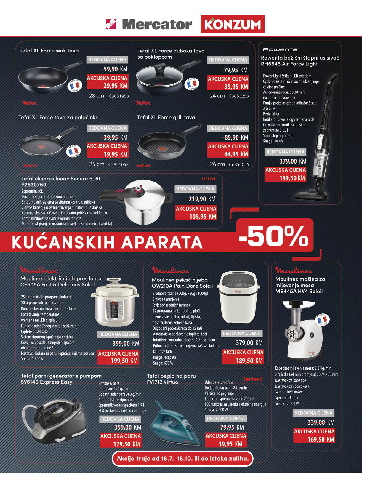 KONZUM redovni katalog SEPTEMBAR i OKTOBAR 2022 nove cijene od 26.9. do 9.10.2022. Page 07