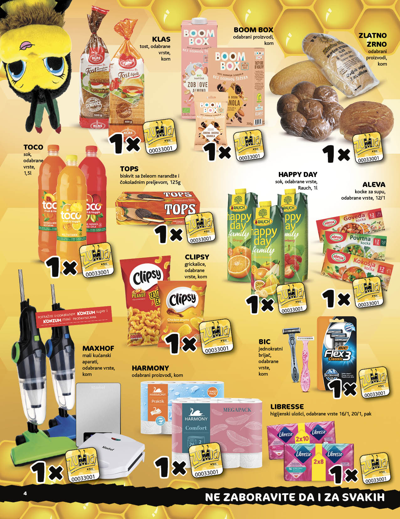 KONZUM redovni katalog SEPTEMBAR i OKTOBAR 2022 nove cijene od 26.9. do 9.10.2022. Page 04